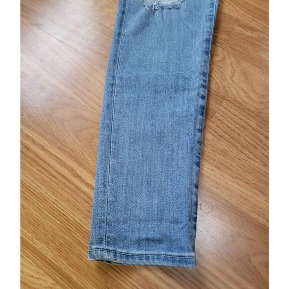 AG The Middi Mid-R Artisan Destroyed Jeans 28R - Picture 7 of 9